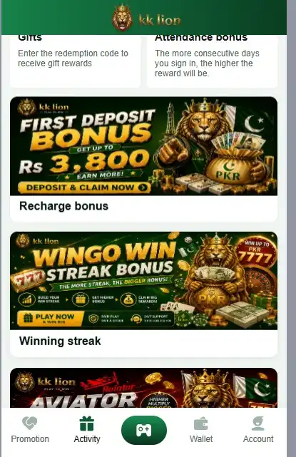 kk lion game
